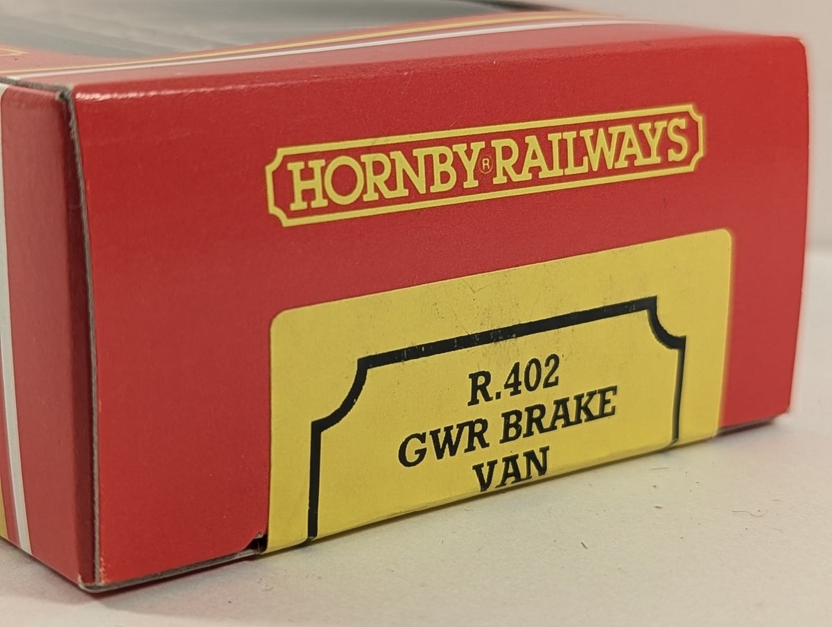 Hornby OO Gauge GWR Brake Van 56368 GWR Grey R.402