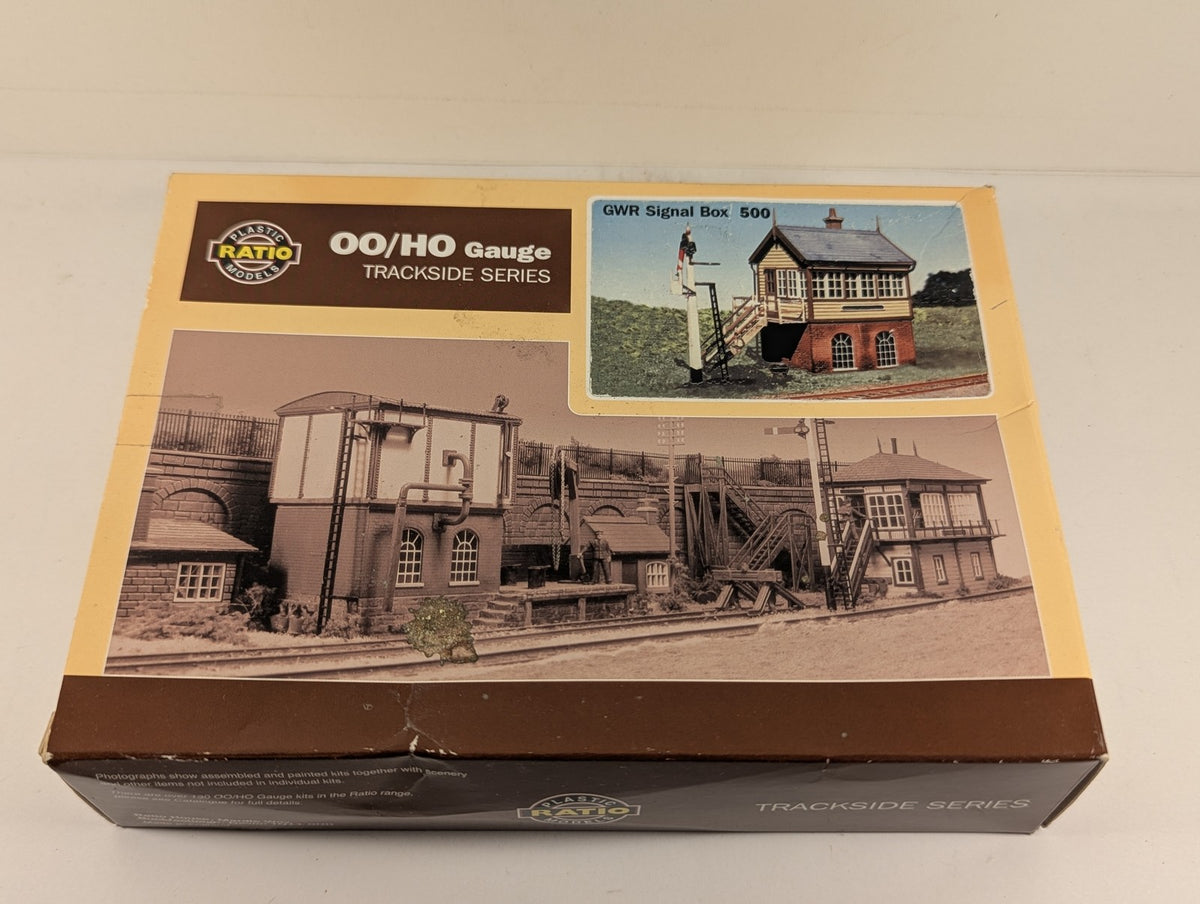 Ratio OO Gauge GWR Signal Box Model Kit 500