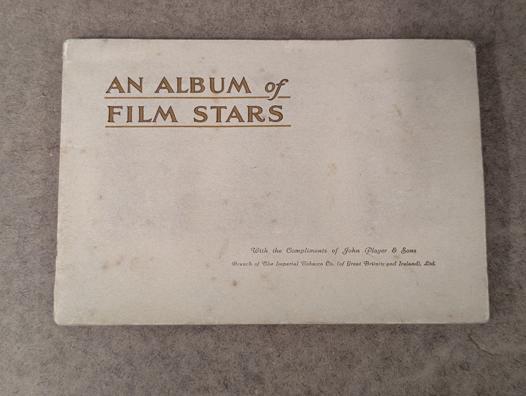 PLAYER  1934 OFFICIAL SERIES  1  CIGARETTE CARD ALBUM  & SET 50 FILMSTARS  CARDS