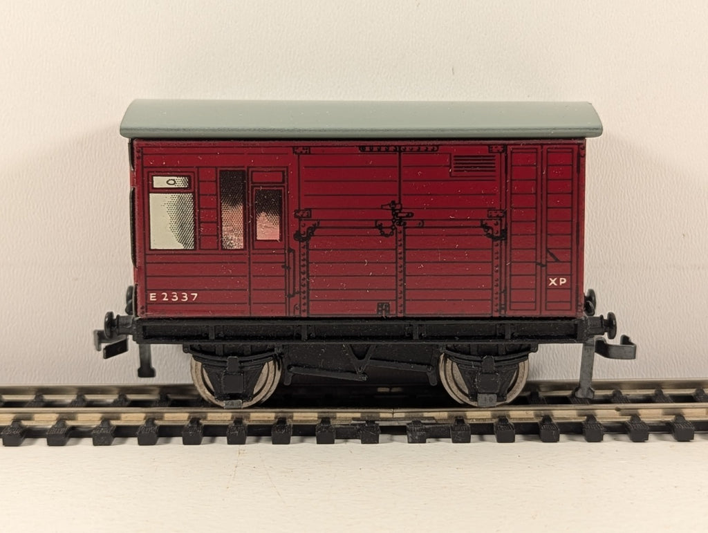 Hornby Dublo 32060 OO Gauge BR Red D1 Horse Box - Boxed