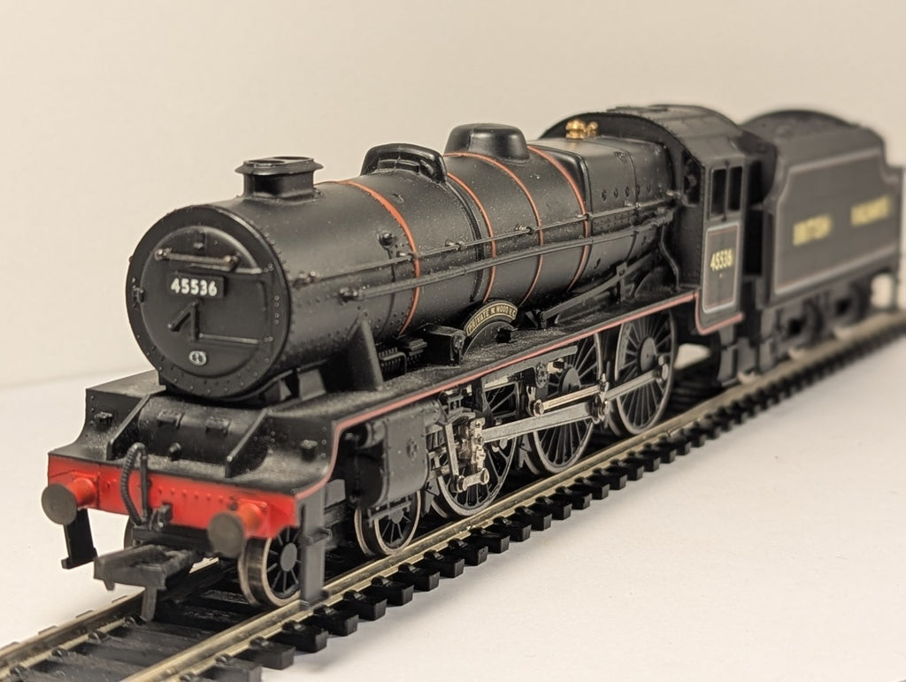 Bachmann OO Gauge Patriot Class 45536 Private W Wood VC BR Steam Loco