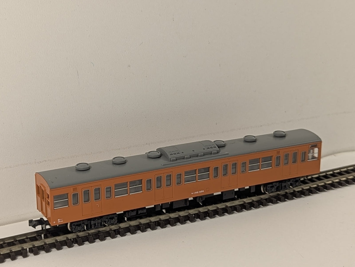 Kato N Gauge JNR 103 Series Moha 102 Passenger Coach Moha 102-856 JNR Orange