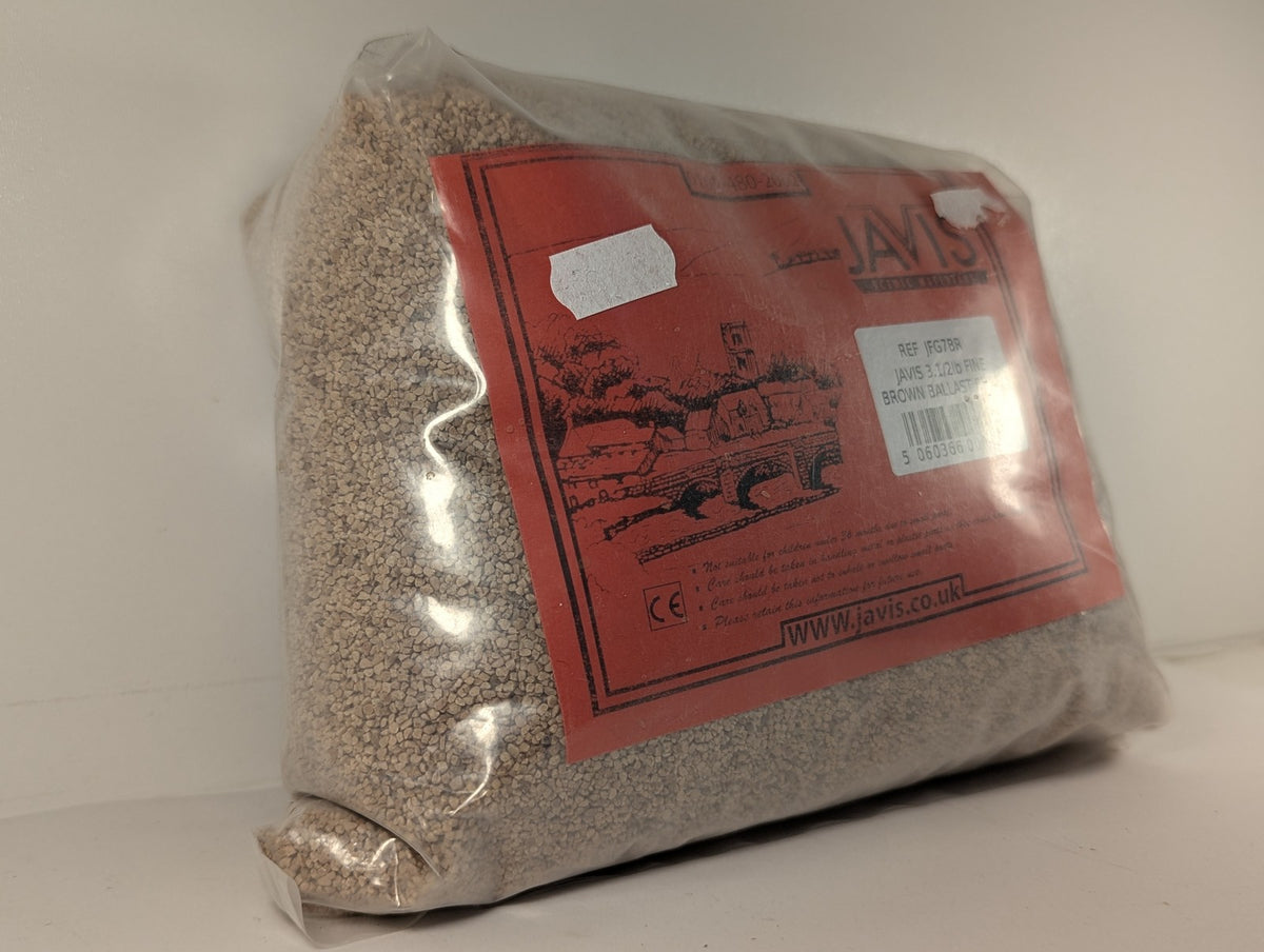 Javis Fine Brown Ballast Chips Scenic Materials JFG7BR