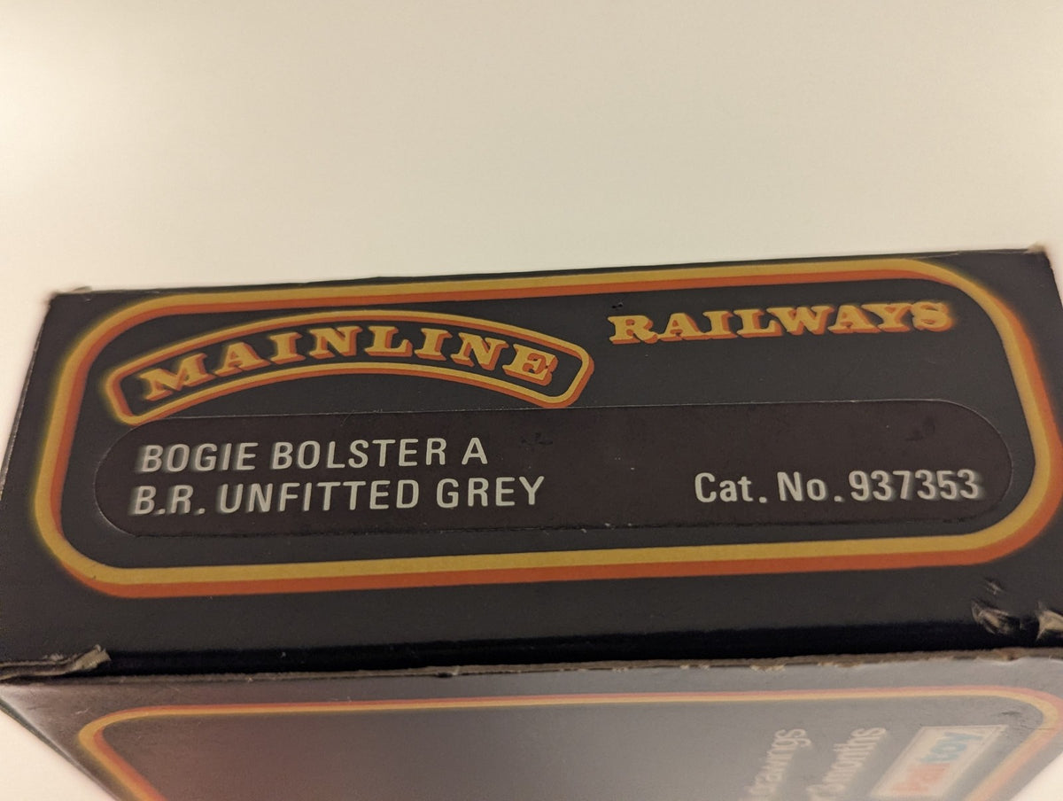 Mainline OO Gauge Bogie Bolster A Goods Wagon W107364 BR Unfitted Grey 937353