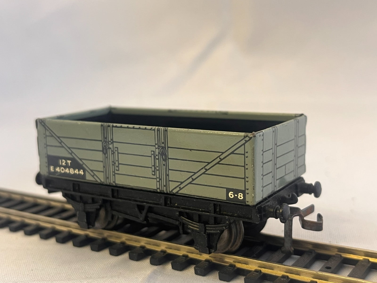 Hornby Dublo 32075 OO Gauge 5 Plank Goods Wagon E404844 BR Grey
