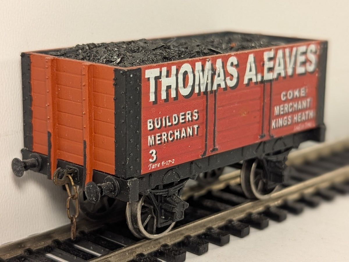 Dapol OO Gauge Thomas A. Eaves Coke & Builders Merchant 7-Plank Open Wagon