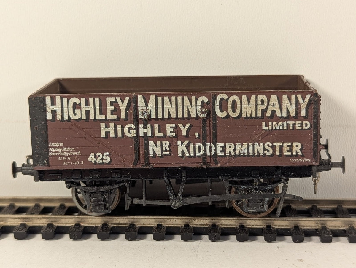 Hornby OO Gauge Highley Mining Company 7-Plank Open Wagon Goods Wagon 425