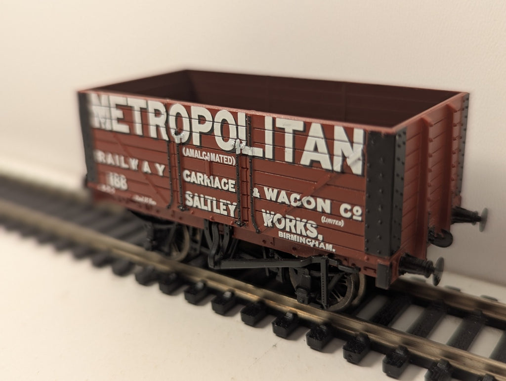 Bachmann 37-150K OO Gauge 8 Plank Wagon Metropolitan RCW