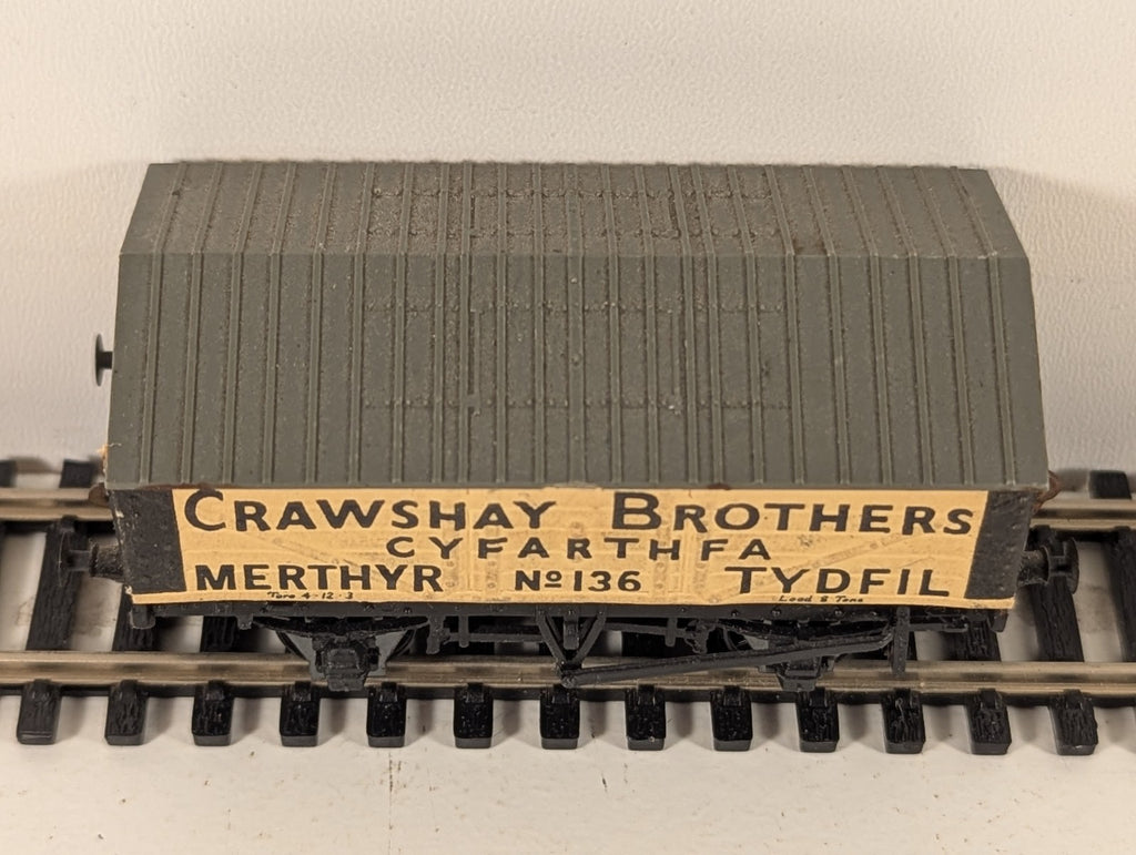 Peco OO Gauge Crawshay Brothers Lime Wagon – Missing Couplings
