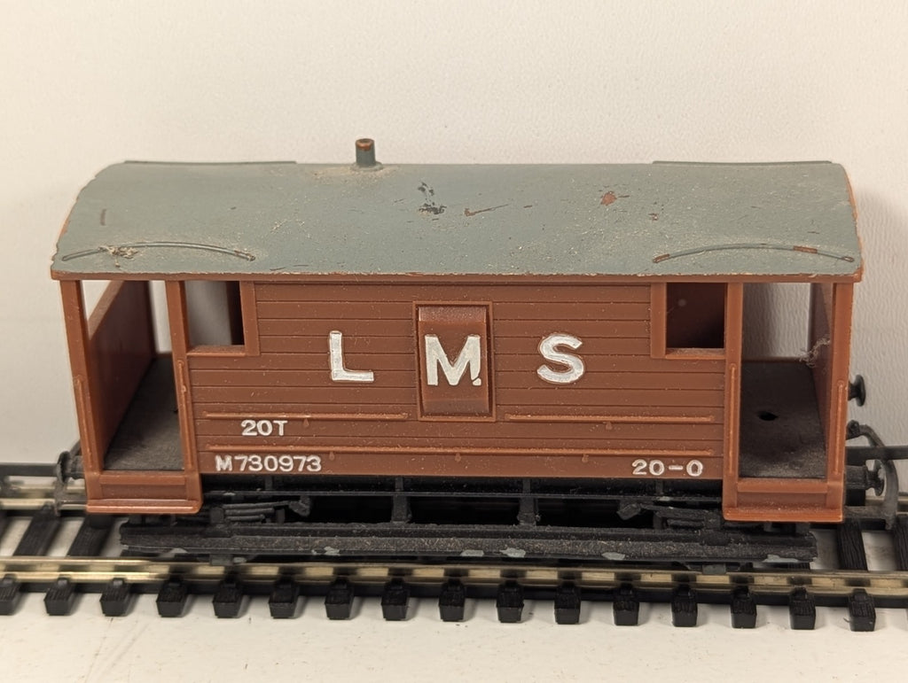 G&R Wrenn OO Gauge 20 Ton Brake Van LMS Bauxite