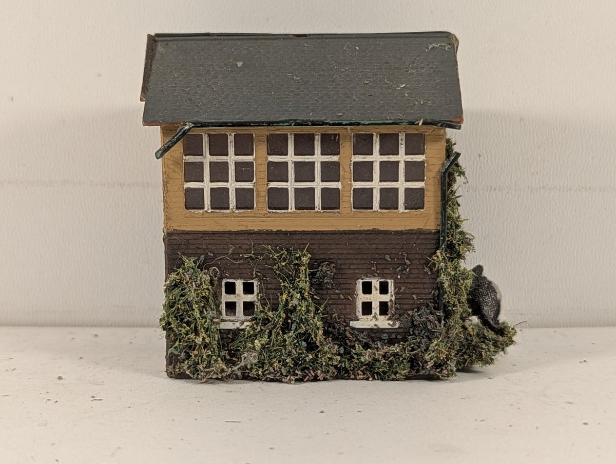 Hornby N Gauge Lyddle End Signal Box (Brick/Timber) Buildings & Structures N8008