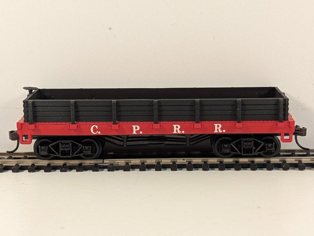 Bachmann HO Scale Old-Time Gondola Car "C.P.R.R." - Boxed