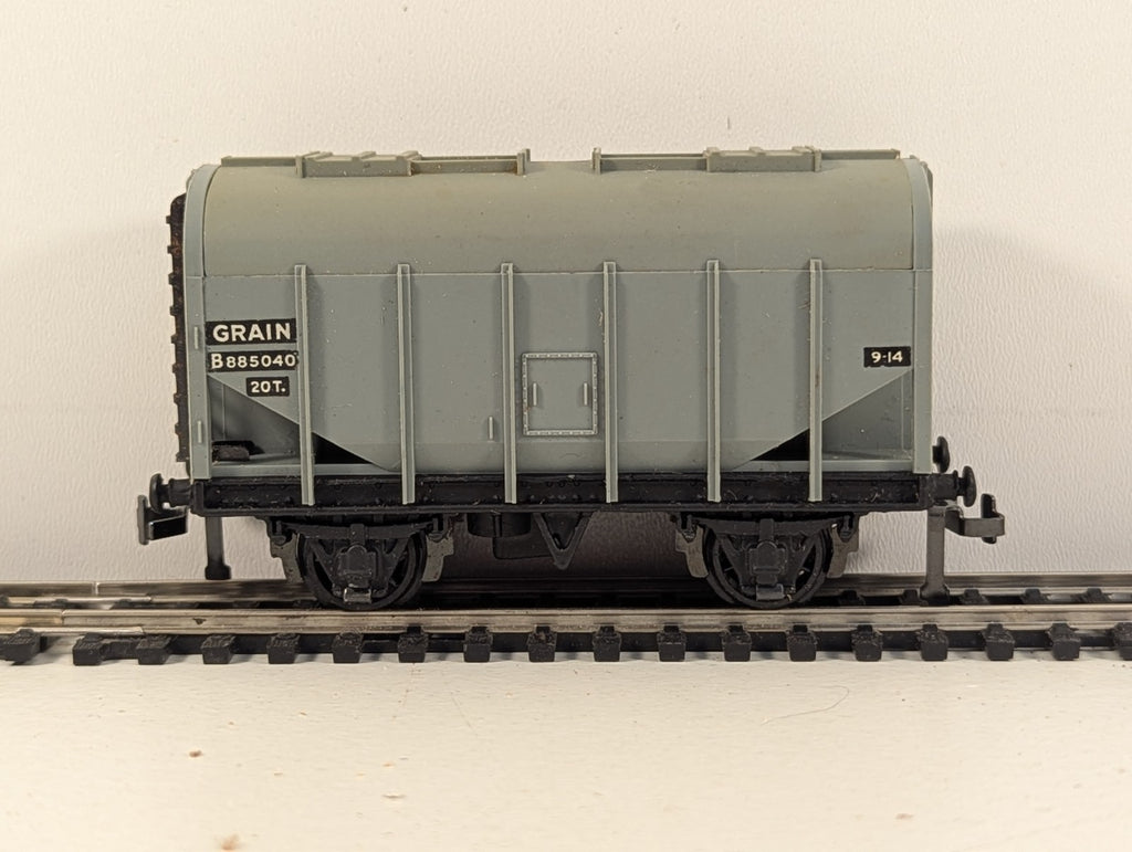 Hornby Dublo 32067 OO Gauge Grey 20 Ton Bulk Grain Wagon - Boxed