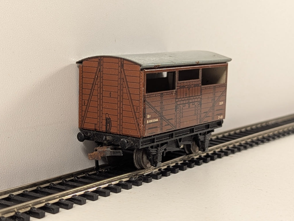 Hornby Dublo 32020 OO Gauge BR Brown D1 Cattle Truck - Boxed