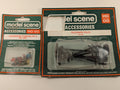 Model Scene Telegraph Poles and Figures