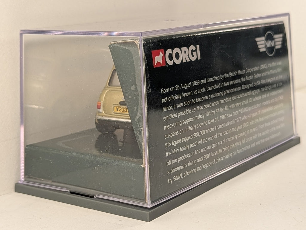 Corgi 1:43 Mini Classic Edition Knightsbridge Die-cast Model Gold