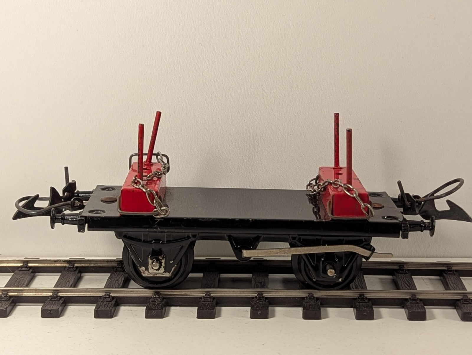Hornby 42186 O Gauge Tinplate No.1 Lumber Wagon