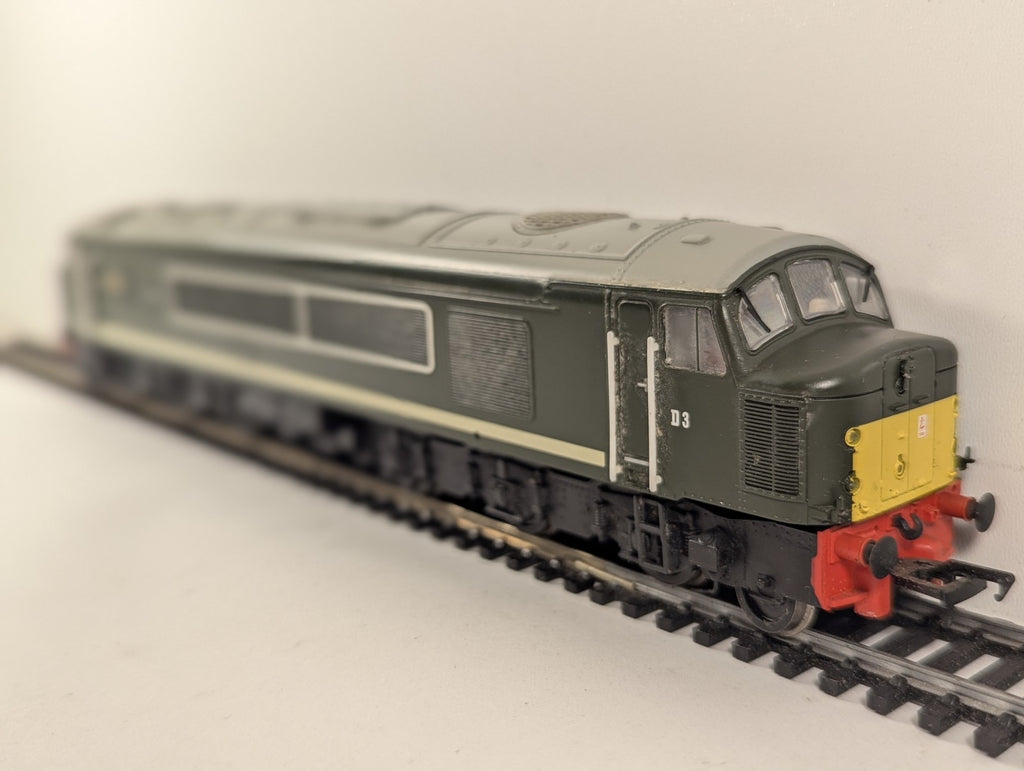 Bachmann OO Gauge Class 44 Peak Diesel Locomotive D3 BR Green DCC Sound Fitted