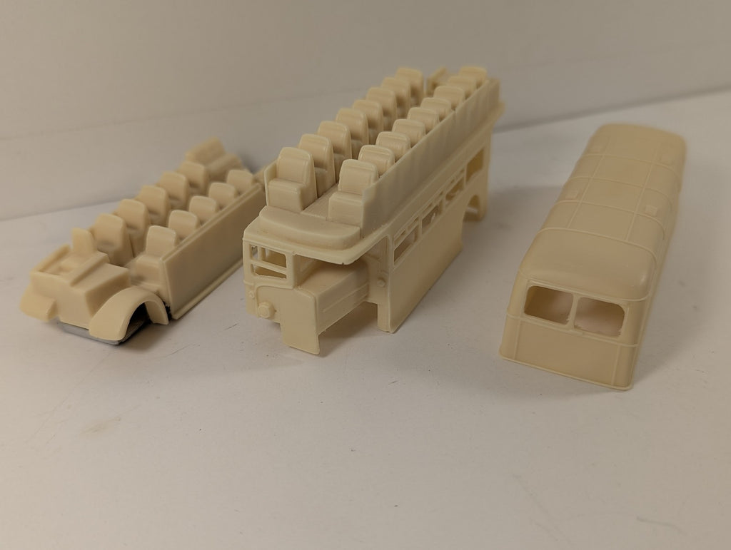 Little Bus Company OO Scale AEC Regent III Weymann Highbridge Bus Kit Unpainted