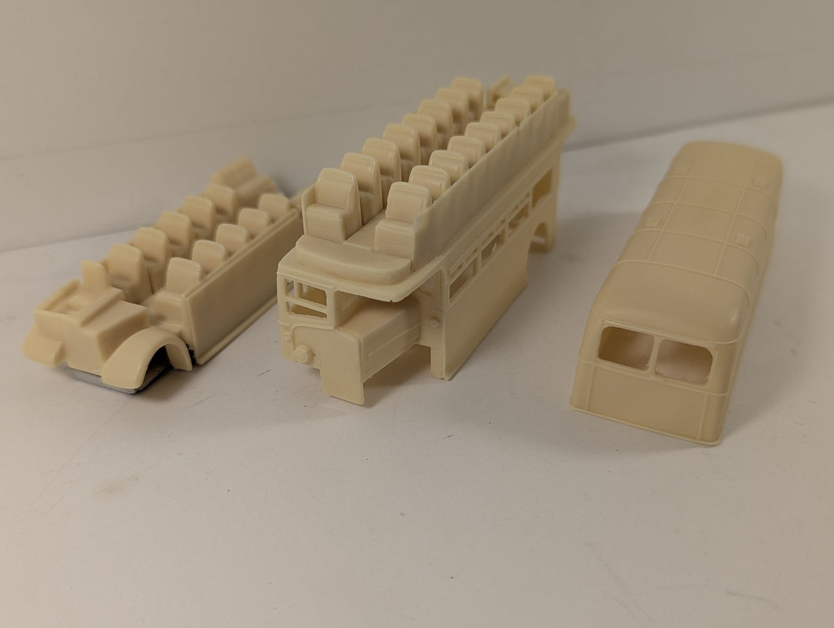 Little Bus Company OO Scale AEC Regent III Weymann Highbridge Bus Kit Unpainted