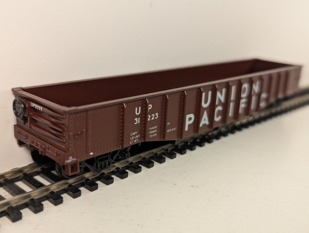 Athearn HO Scale Gondola Union Pacific 31223 Union Pacific brown