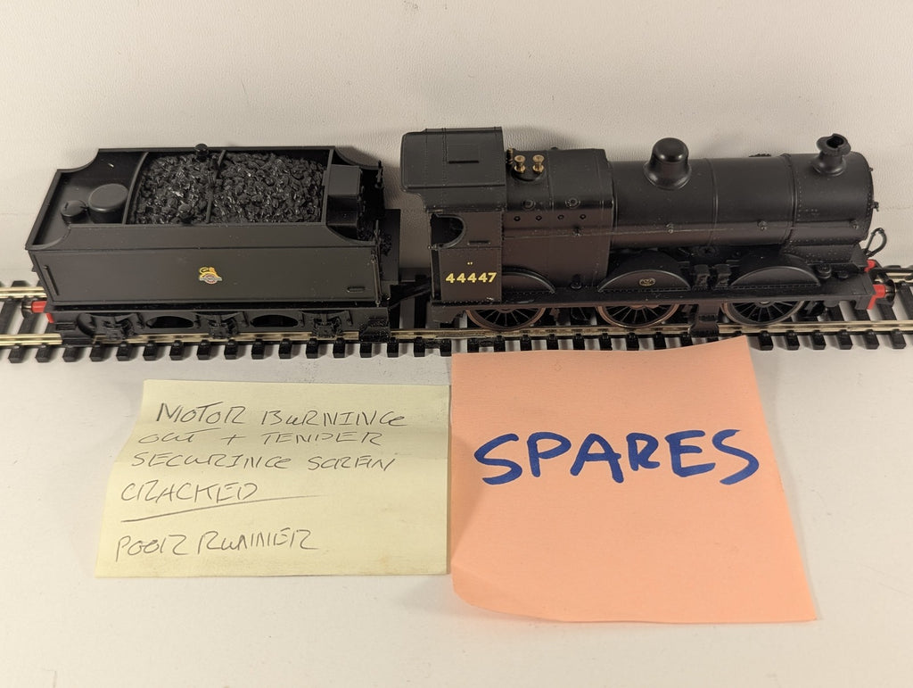 Hornby OO Gauge Fowler Class 4F 0-6-0 Steam Locomotive 44447 BR Black