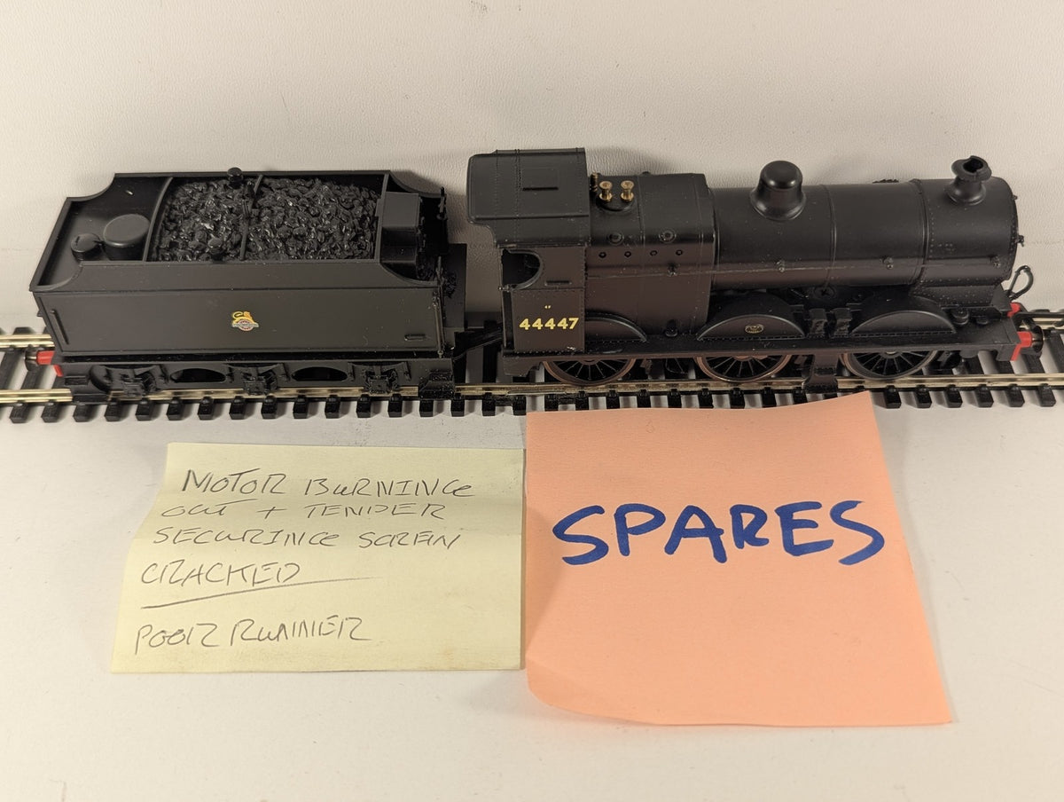 Hornby OO Gauge Fowler Class 4F 0-6-0 Steam Locomotive 44447 BR Black