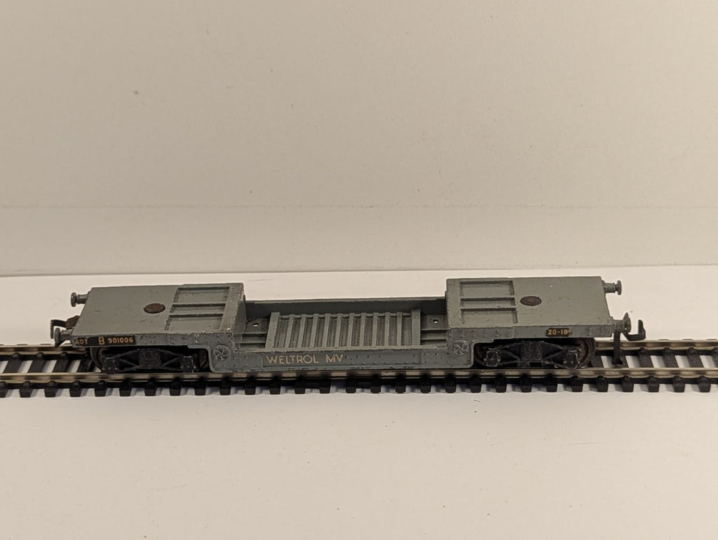 Hornby Dublo 4685 OO Gauge BR Grey 40t Weltrol MV Wagon B901006