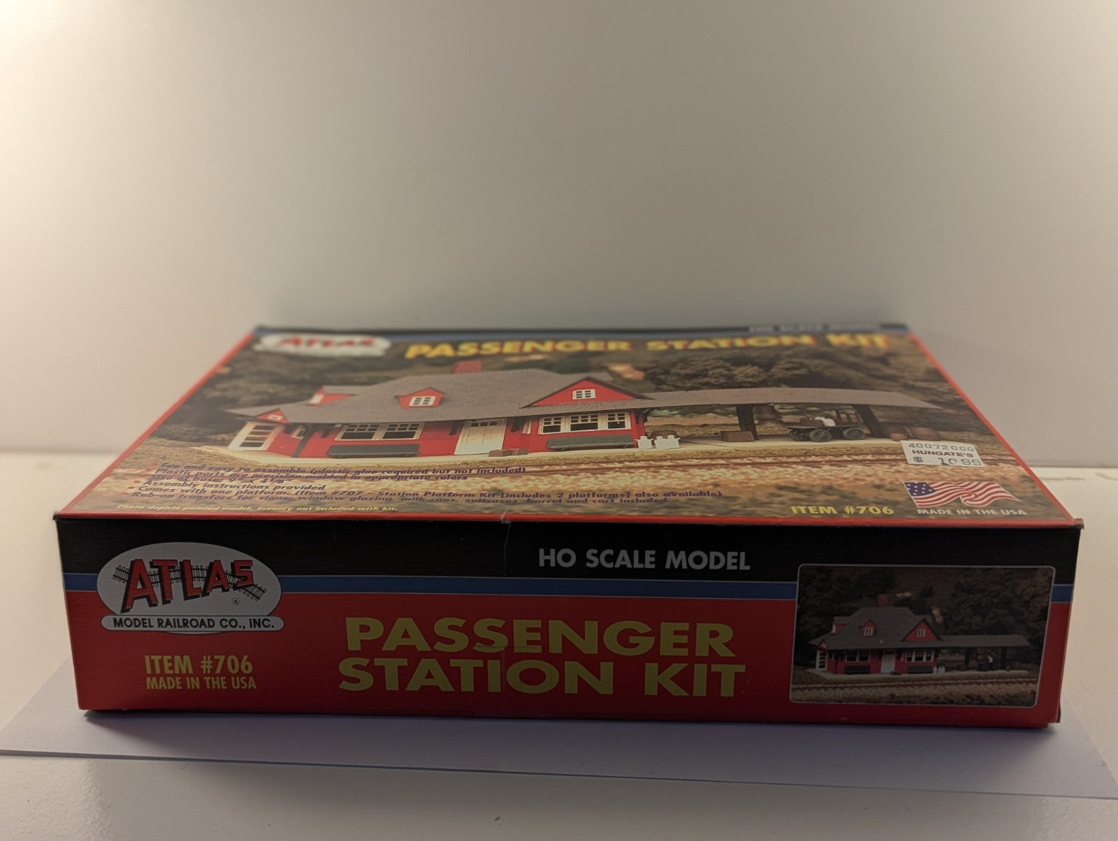 Atlas HO Scale Passenger Station Kit Building Kit 706