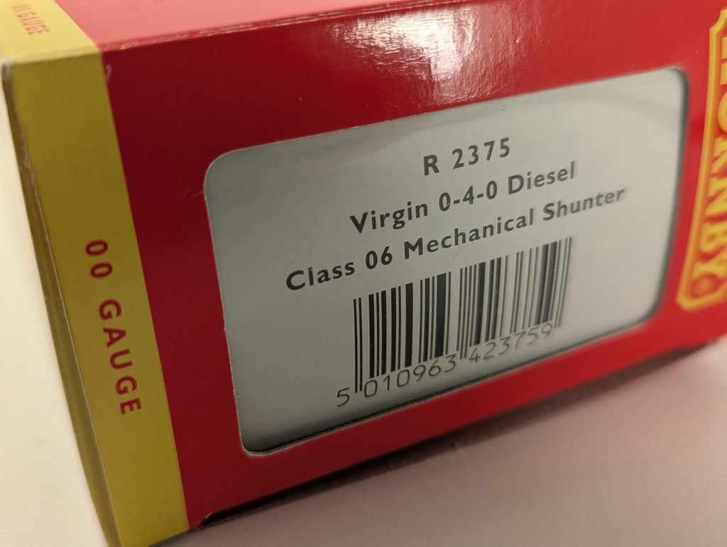 Hornby R2375 – Virgin 0-4-0 Diesel Class 06 Mechanical Shunter