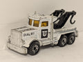 Matchbox Peterbilt Police Wrecker Tow Truck Die-cast Model 9 Police White