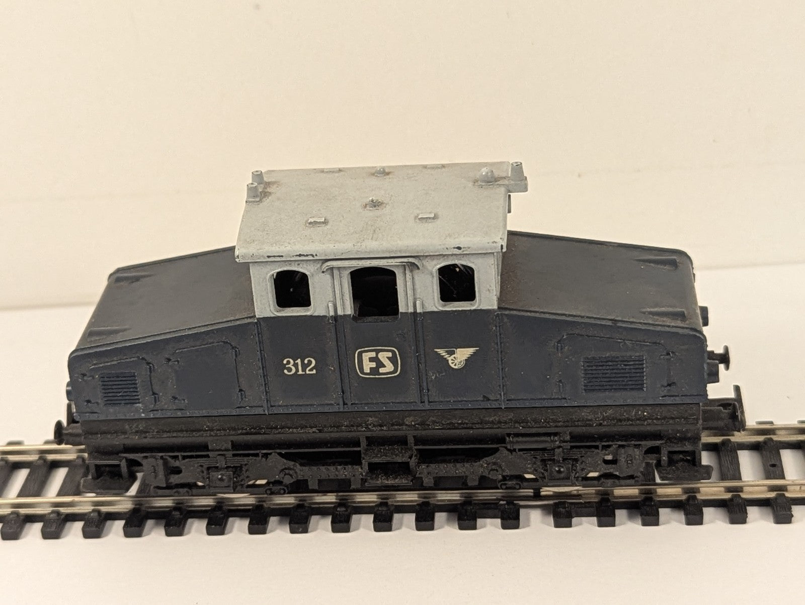 Lima HO Scale FS Class 312 Shunter Diesel Locomotive FS Blue and Green