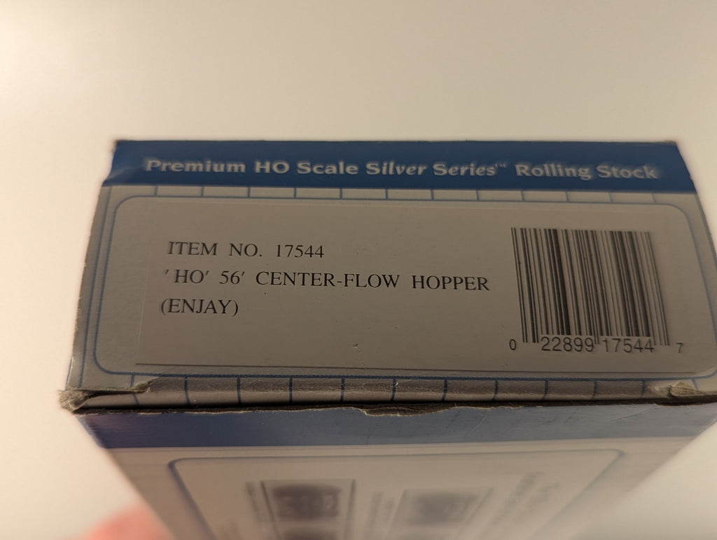 Bachmann HO Gauge 56' Center-Flow Hopper Wagon SHPX 52701 Enjay Plastics 17544