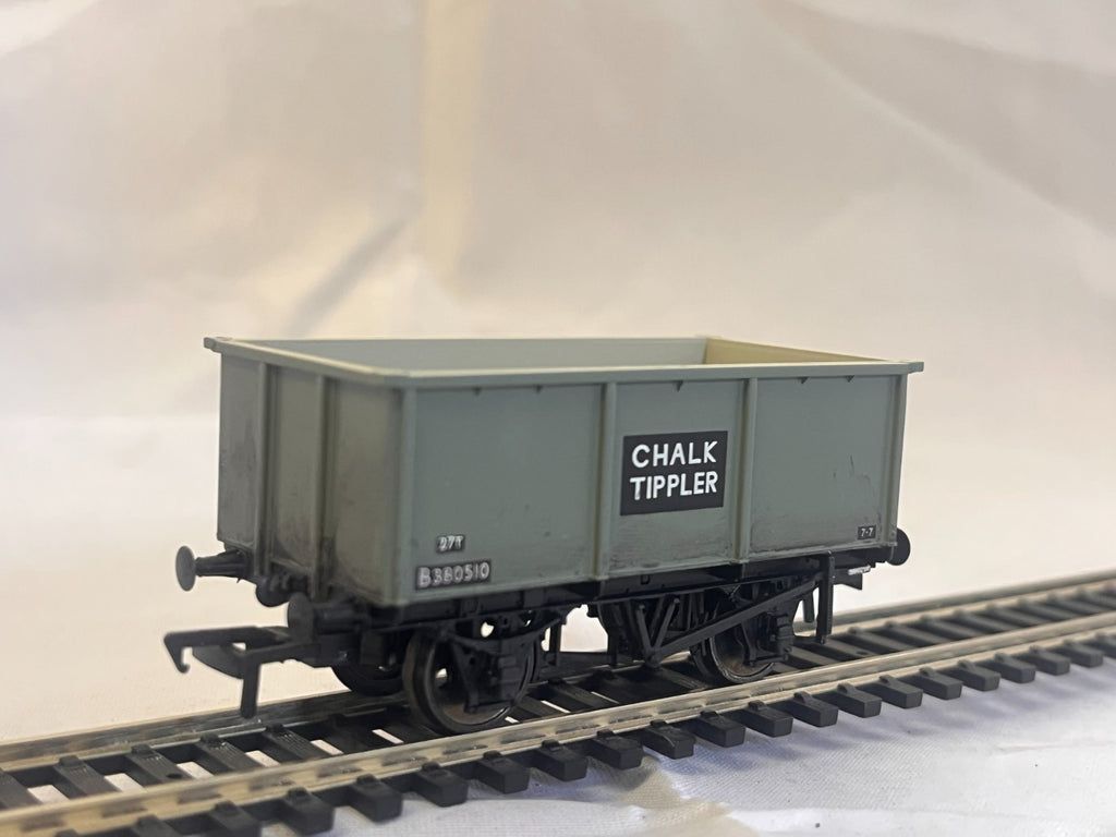 Bachmann OO Gauge 27 Ton Steel Tippler Wagon BR Grey 37-276B