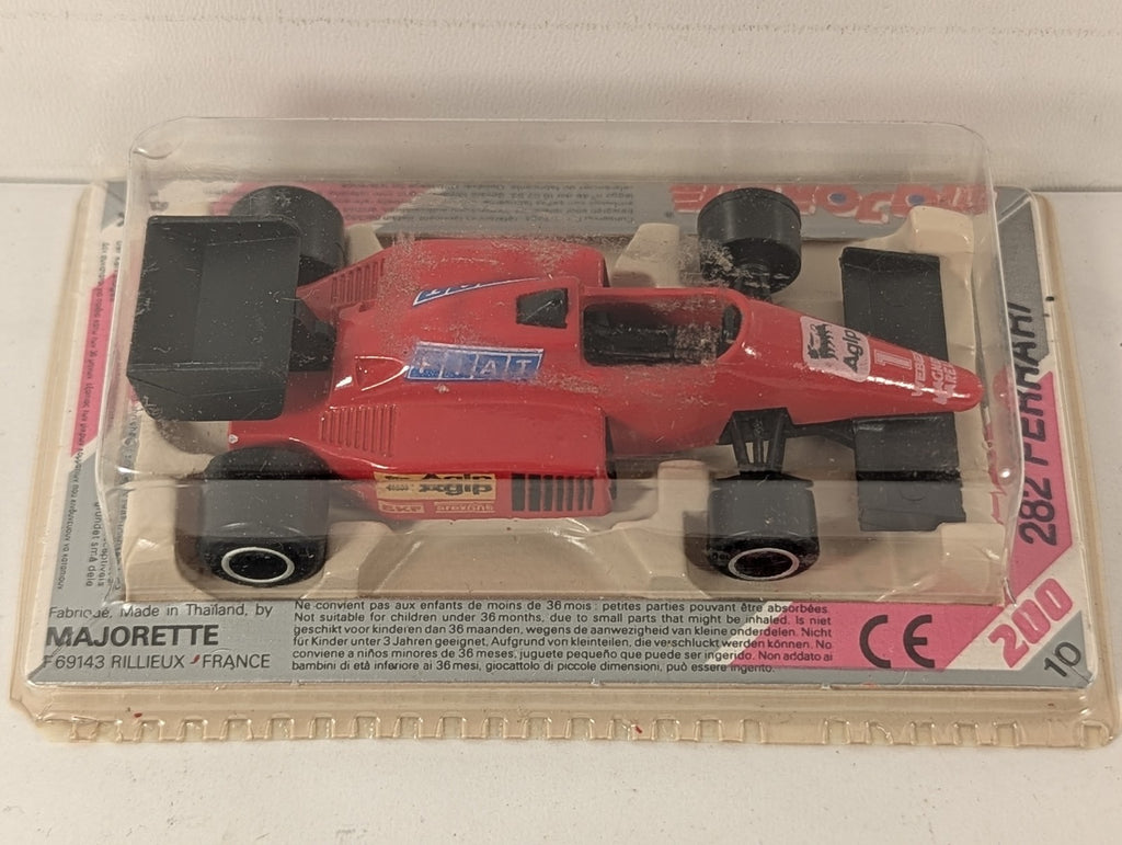 Majorette Ferrari Formula 1 Car Die-cast Model Car Ferrari Red (Agip / Fiat) 282