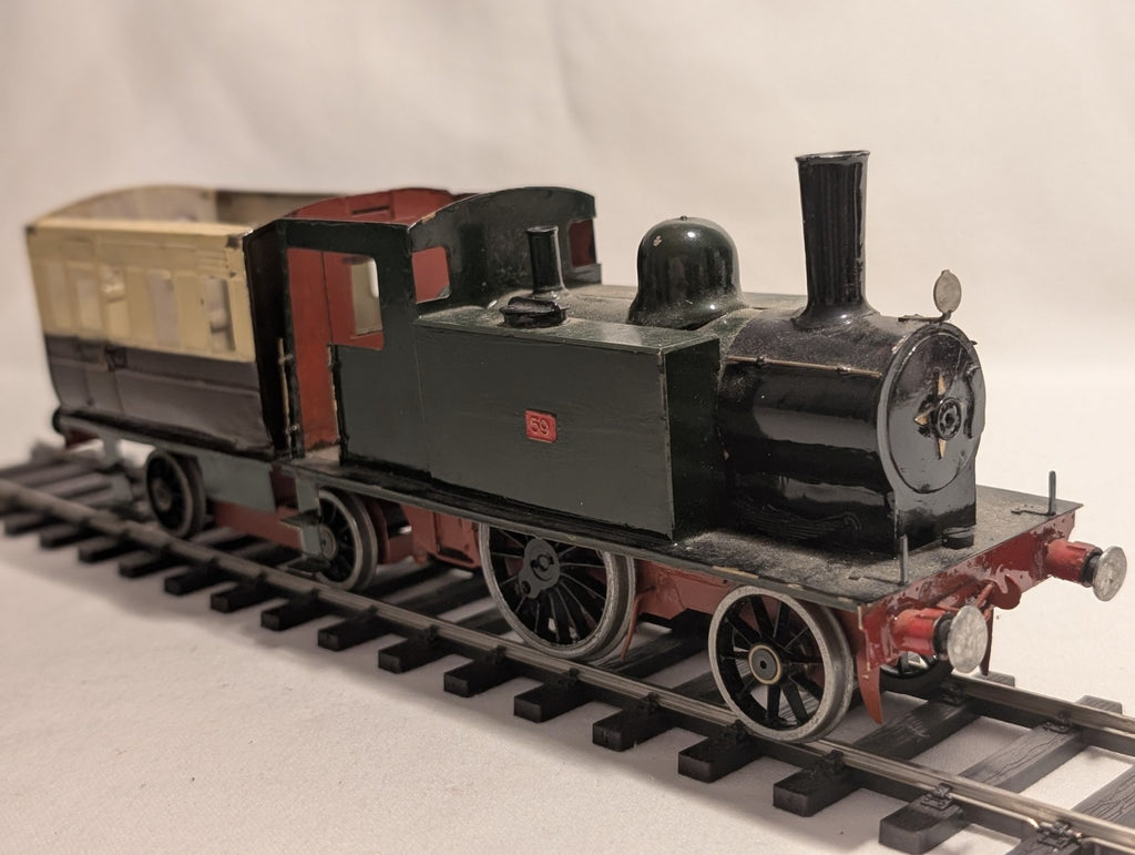 Kitbuilt O Gauge Class F9 4-2-4 Directors / Inspection Saloon – SR Lined Green