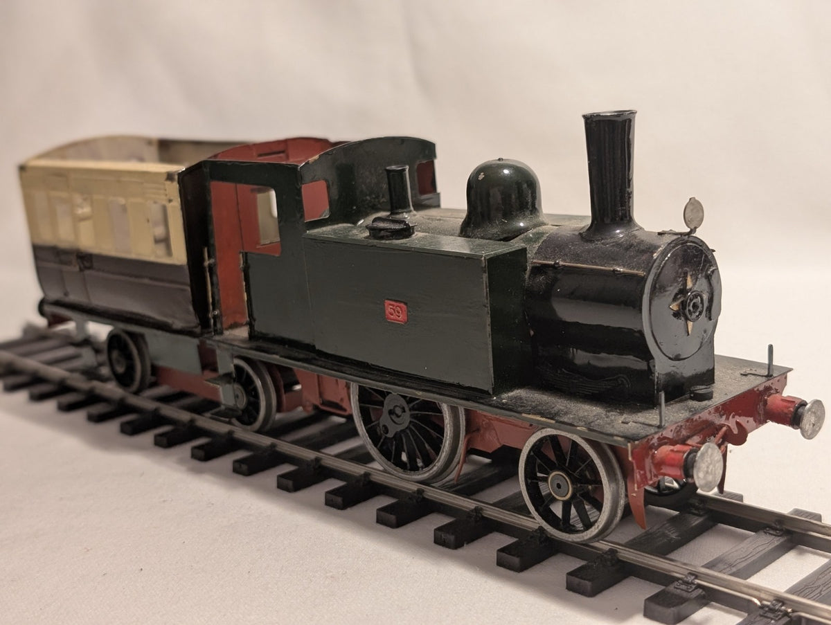 Kitbuilt O Gauge Class F9 4-2-4 Directors / Inspection Saloon – SR Lined Green