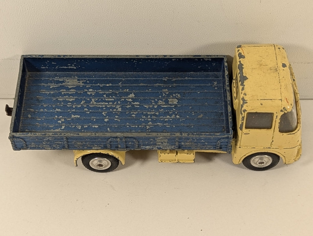 Corgi Toys ERF Model 44G Dropside Lorry Die-cast Model Truck Yellow and Blue 458