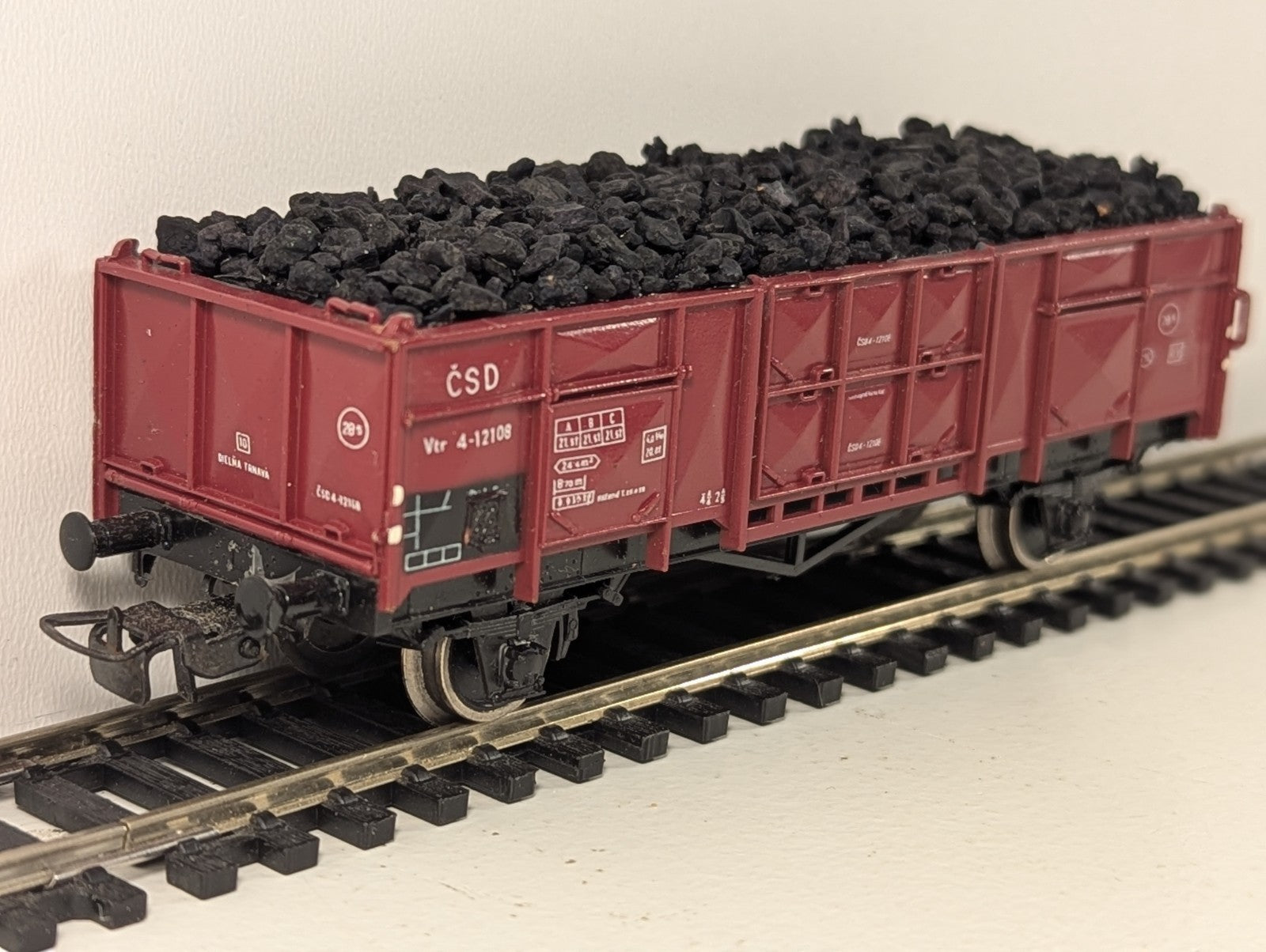 Piko HO Gauge CSD Vtr High-Side Gondola Wagon – Missing Buffer