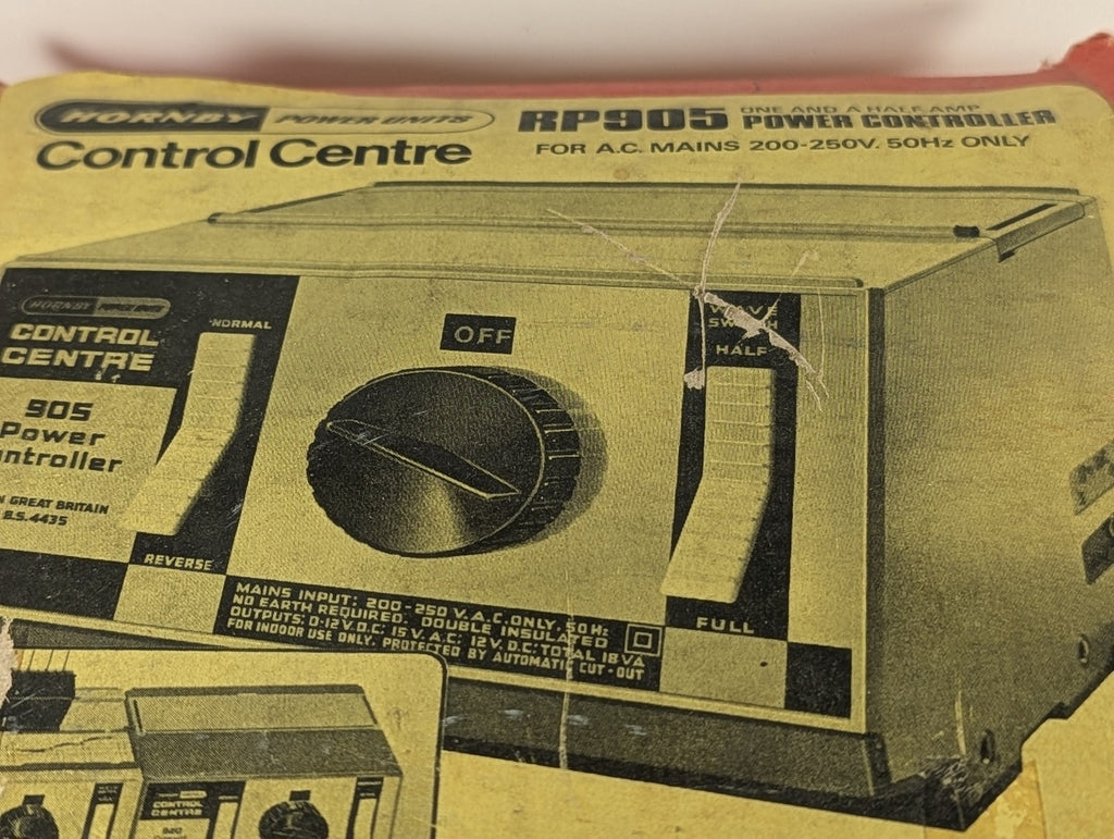 Hornby Control Centre 905 Power Controller RP905