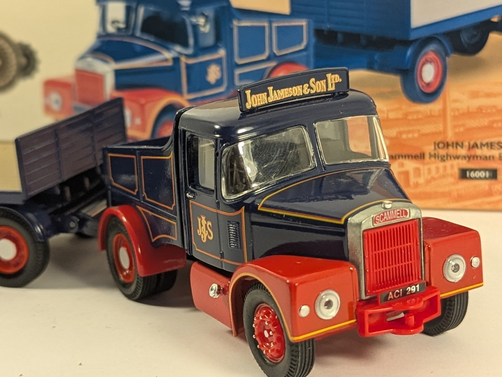 Corgi Classics 16001 John Jameson Scammell Highwayman Ballast & Trailer