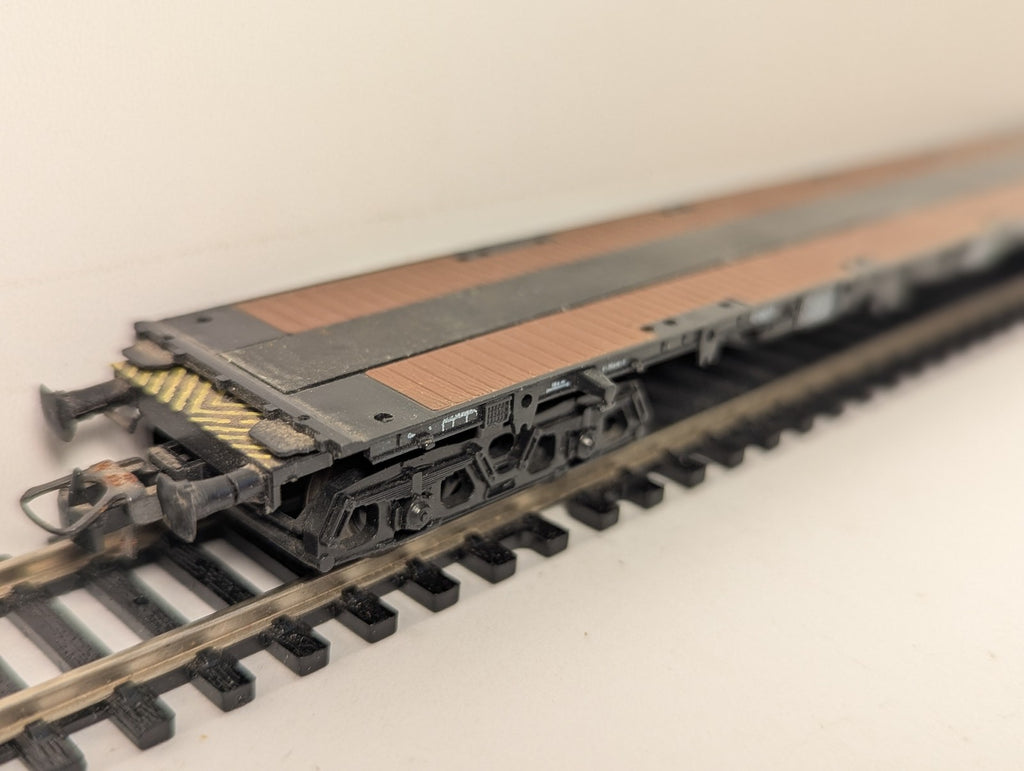 Roco HO Scale DB 4-Axle Flat Wagon Goods Wagon 21 80 975 0 610-8