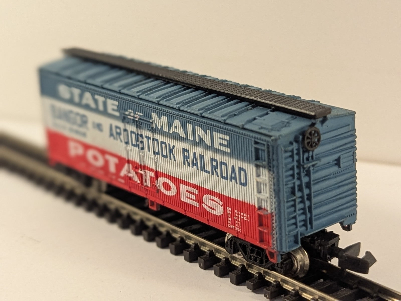 Bachmann Bangor & Aroostook State of Maine Potatoes Box Car N Gauge