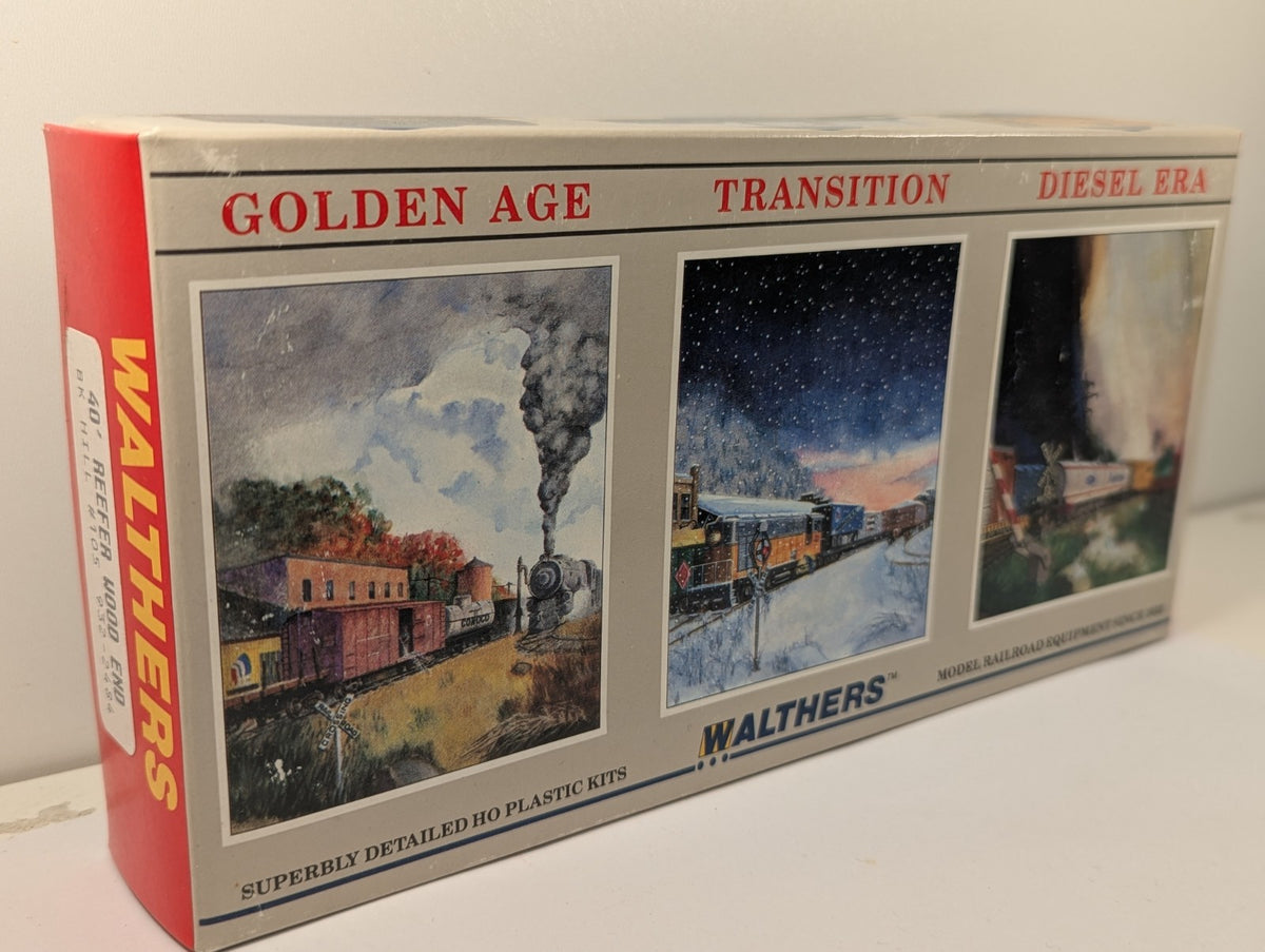 Walthers HO Gauge 40ft Wood End Reefer Car Kit