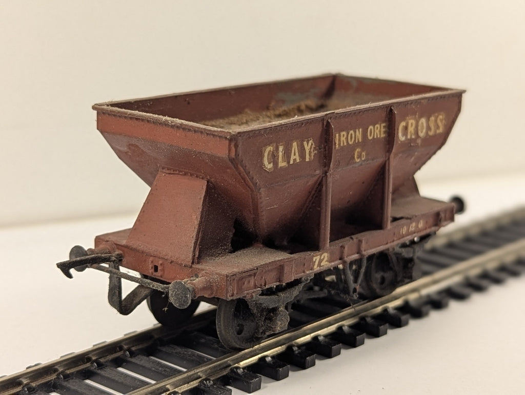 Kit Built OO Gauge Clay Cross Co Iron Ore Hopper Wagon Goods Wagon