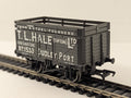 Bachmann OO Gauge 7 Plank End Door Wagon with Coke Rails T. L. Hale (Tipton) Ltd