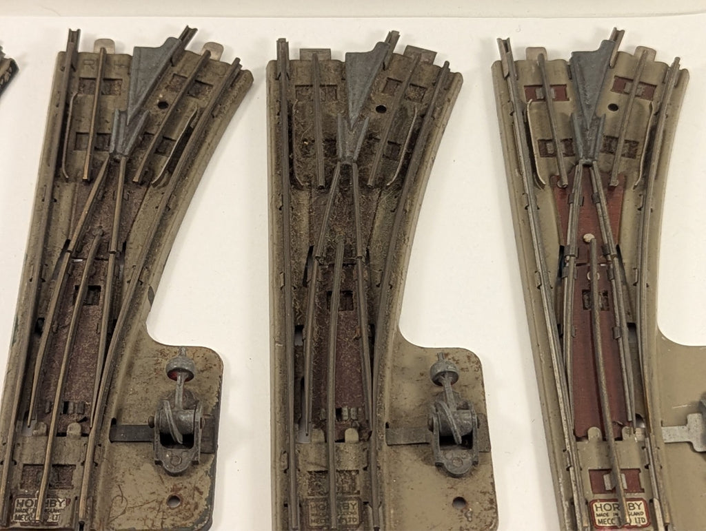Hornby Dublo OO Gauge 3 Rail Right-Hand Points Job Lot