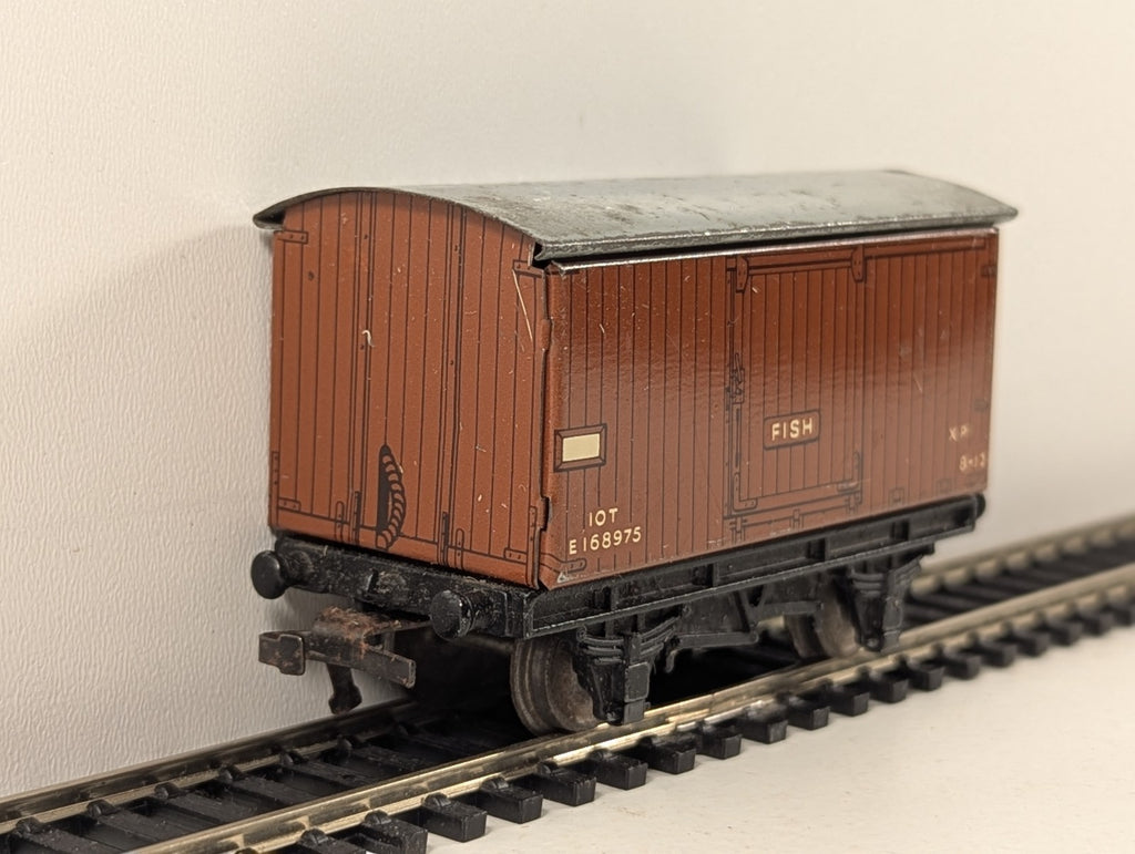 Hornby Dublo OO Gauge Brown D1 Fish Van - Boxed