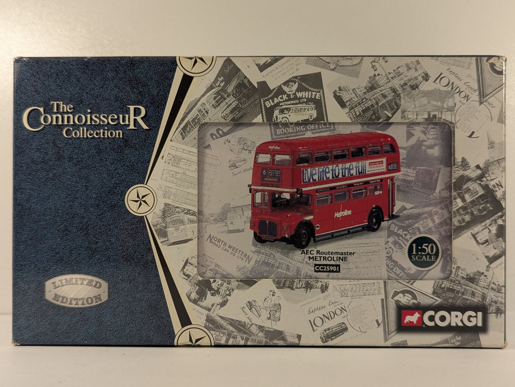 Corgi 1:50 AEC Routemaster Metroline Die-cast Model Bus RM1979