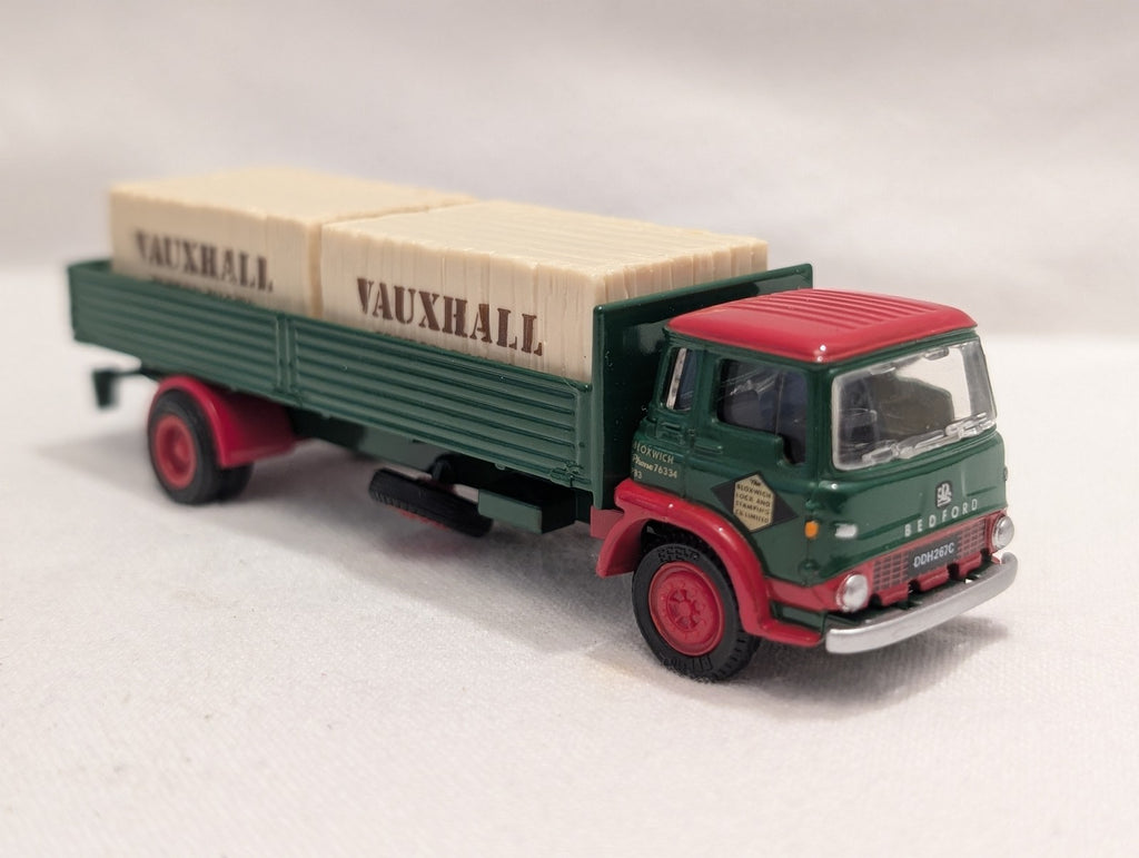 EFE 1:76 Scale Bedford TK 2-Axle Flatbed Truck Bloxwich Lock & Stamping